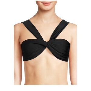 Time and Tru Women’s and Women's Plus Asymmetrical Swim Top Size L (12-14)